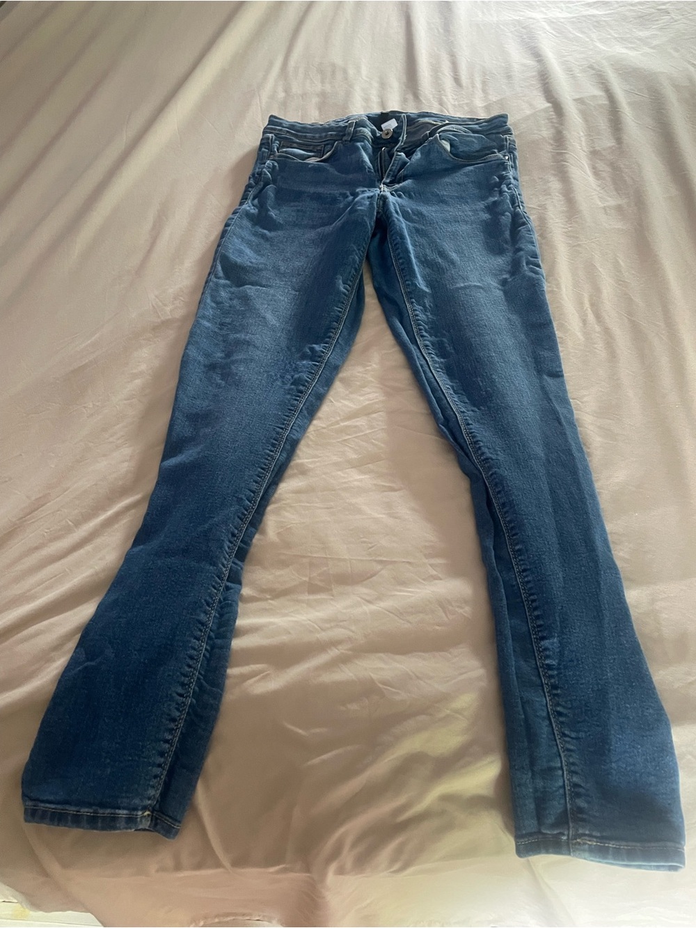 H&M Women's Dark Blue Skinny Jeans